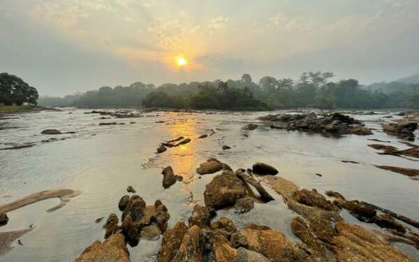 OWR Epulu River evening c WCS Chris Hamley