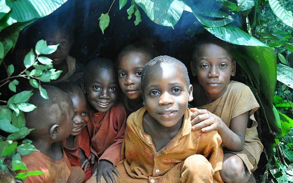 Baka Children UCLA Congo Basin Institute hero